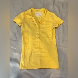 Aeropostale Light Yellow Polo